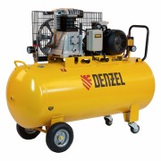Компрессор воздушный DENZEL BCI 3000-T/200 3,0 кВт, 200 л, 530 л/мин., ременной привод 58119