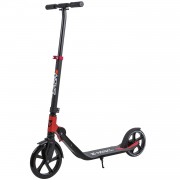 Самокат NOVATRACK DEFT 230 мм PU/зад. к. 200 мм, алюм., ABEC-7, амортиз,складн.,красн 230FS.DEFT.RD9