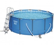 Бассейн каркасный Bestway 5614S Steel Pro 366х122см, 10250л,фильтр-насос 2006 л/ч, лестница