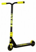 Самокат NOVATRACK PIXEL BL 110 мм PU с ал.об. 88, алюм., ABEC 7, 50*11, лим./чер. 110A.PIXEL.BLM21