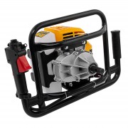 Мотобур DENZEL DX-52, объём двигателя 52 см3, соединение 20 мм, без шнека