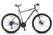 Велосипед 29' хардтейл STELS NAVIGATOR-910 MD диск, Чёрный/золотой 2019, 24 ск., 20,5' V010 LU079529