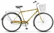 Велосипед 28' дорожный STELS NAVIGATOR-300 Gent Св.-коричневый 22, 1ск., 20' +корзина Z010 LU091395