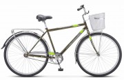 Велосипед 28' дорожный STELS NAVIGATOR-300C Оливковый 23, 1 ск., 20' + м. корзина Z010 (LU101059)