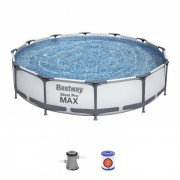 Бассейн каркасный BESTWAY SteelPro MAX 366*76см, 6473 л, ФИЛЬТР-НАСОС 1249л/ч 56416