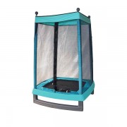 Батут DFC MONKEY 50 дюймов-127 см, с сеткой, синий/зеленый 50INCH-JPMB