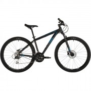 Велосипед 27,5' хардтейл, рама алюм. STINGER GRAPHITE EVO диск, черн.,16ск.,16' 27AHD.GRAPHEVO.16BK3