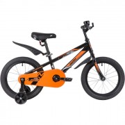Велосипед 16' NOVATRACK JUSTER чёрный 165JUSTER.BK23