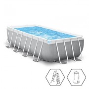 Бассейн каркасный INTEX 400х200х100см Prism Frame фильтр-насос 2006л/ч, лестница с защитой 26788