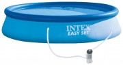 Бассейн надувной INTEX 366*76см Фильтр-насос 2006 л/ч 28132