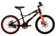 Велосипед 20' рама магнезиевая NOVATRACK LYNX чёрный, диск 205MLYNXD.BK4
