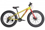 Фэтбайк 24' рама алюминий NOVATRACK FATBIKE SUV диск, зеленый, 7 ск., 13' 24AHD.SUV.13GN4