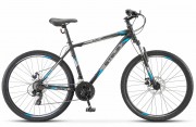 Велосипед 27,5' хардтейл STELS NAVIGATOR-700 MD Черный матовый, 21' F020 2023 (LU096006)