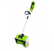 Снегоуборщик-снеголопата аккумуляторный Greenworks GD40SS30k5 бесщеточный (АКБ 5 А.ч и ЗУ) 2600807UG