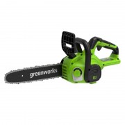 Пила цепная аккумуляторная Greenworks G24CS25K4 24V, 25 см (c АКБ 4 А/ч и ЗУ) 2007707UB