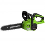 Пила цепная аккумуляторная Greenworks G40CS30IIk2 40V, 30 см (АКБ 2 А/ч и ЗУ) 2007807UA