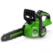 Пила цепная аккумуляторная Greenworks GD24CS30 24V, 30 см, б/щ (АКБ 4 А/ч и ЗУ) 2007007UB