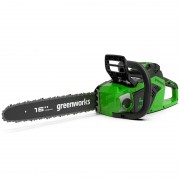 Пила цепная аккумуляторная Greenworks GD40CS18K4 бесщеточная (АКБ 4 А/ч и ЗУ) 2005807UB