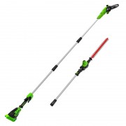 Высоторез (кусторез-сучкорез) аккумуляторный Greenworks G40PSH 40V (без АКБ и ЗУ) 2в1 1303907