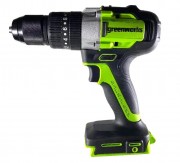 Дрель-шуруповерт ударная аккумуляторная Greenworks POWERALL 24V (без АКБ и ЗУ) 3704107
