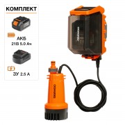 Насос аккумуляторный погружной DAEWOO DHP 2021Li SET