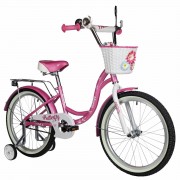 Велосипед 20' NOVATRACK BUTTERFLY розовый 12' 207BUTTERFLY.PN23