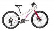 Велосипед 24' рама женская алюм. NOVATRACK NOVARA диск, белый, 6 ск., 10' 24AHD.NOVARA.10WT5