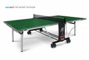Теннисный стол START LINE Top Expert Outdoor-6 ЗЕЛЕНЫЙ всепогодный 6047-3 (2 места)