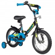 Велосипед 14' NOVATRACK TWIST черный 141TWIST.BK5