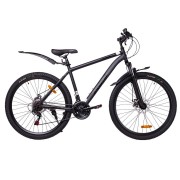 Велосипед 27,5' хардтейл ACID F 700 D Black Flat/Black 2024, диск, 21 ск., 17'