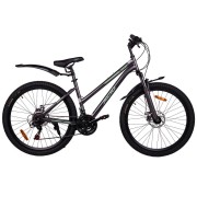 Велосипед 26' хардтейл ACID Q 650 D Gray/Mint 2024, диск, 21 ск., 14,5'