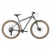 Велосипед 29' хардтейл, рама алюм. FOXX HELIX серый 22' 29AHD.HELIX.22GR6