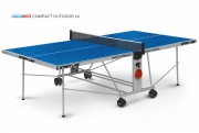 Теннисный стол START LINE Compact Outdoor-LX 2 BLUE всепогодный 6044-1/1