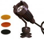 Подсветка подводная HALLEY с цветными фильтрами 12V, 20W, дл. кабеля 10м+подставка,крепление LDF001