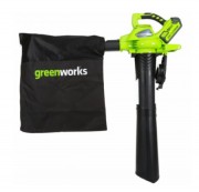 Воздуходувка аккумуляторная Greenworks GD 40 BV 40 B (без аккумулятор.бат. и заряд.уст-ва) 24227