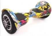 Гироскутер HOVERBOT 10' до 14 км/ч/до 25 км, C-1 Light-yellow multicolor, заряд 120 мин.