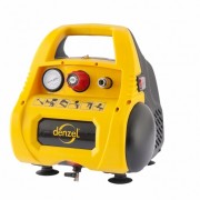 Компрессор воздушный DENZEL PC 1/6-180  безмасляный, 1,1 кВт, 6 л, 180 л/мин. 58057