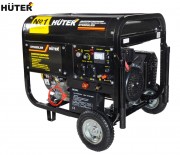 Генератор бензиновый HUTER DY 6500 LXW с функцией сварки, с колесами