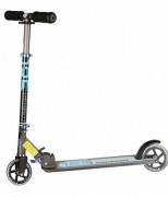 Самокат TECH TEAM TT 145 мм PU, алюмин., ABEC-5, пл. 52*10,5 см 145 COMFORT голубой 0015