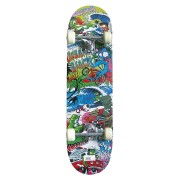 Скейтборд TECH TEAM TT 54*36 мм PVC, китайский клен -9сл., 608 Z BAD BOY