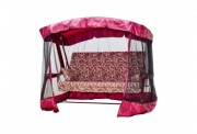 Садовые качели LETOLUX Мадрид COMFORT SELECTION 180см, с подголовником, бордо ЛЛКЧ 05R