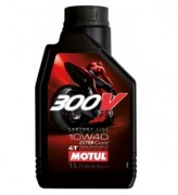 Масло моторное для 4-х тактных двигателей MOTUL 300 V 4 T Road Racing 10 W 40 4л 104121