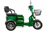 Электроскутер 3-х колесный (трицикл) RUTRIKE S2 V2 трансформер Зеленый-0877