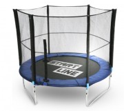 Батут Start Line Fitness 6 футов - 183 см, с внешней сеткой 06336S2Y