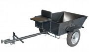 Тележка прицепная для мотоблоков CHAMPION 1100х830х280мм, до 250 кг, R10