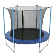 Батут Green Glade 8 FT (6 стоек) B7081 244х244х200 см, с внутренней сеткой