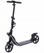Самокат RIDEX 200 мм, алюминий, ABEC-7, пл.40х16,5 см, Exo, черный