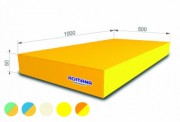 Мат гимнастический РОМАНА 1х0,5х0,06 м, одинарный 5.000.06