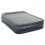 Кровать-матрас INTEX DeLuxe Pillow 152*203*42 см со встроенным эл. насосом 220 В 64136