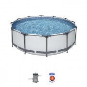 Каркасный бассейн Bestway Steel Pro Max 56260 (366x100, с фильтром-насосом)